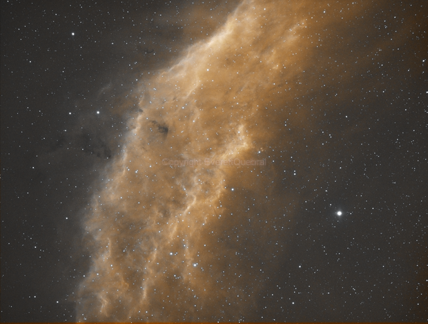 The Center of the California Nebula